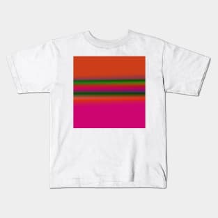 blue yellow green texture art Kids T-Shirt